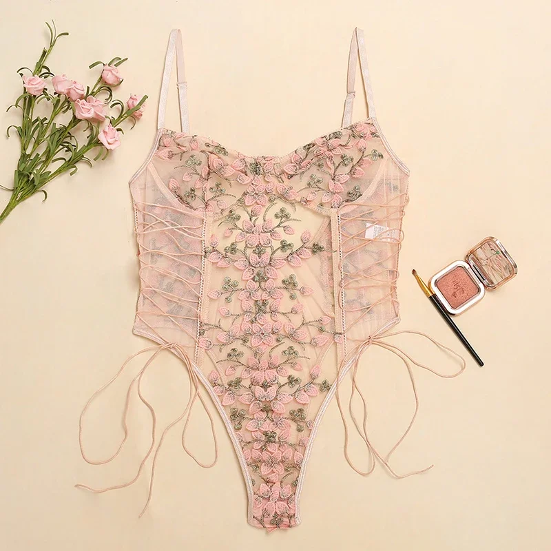 Women Sexy Lingerie Bodysuit F - đánh giá và giá Embroidery Embellishments