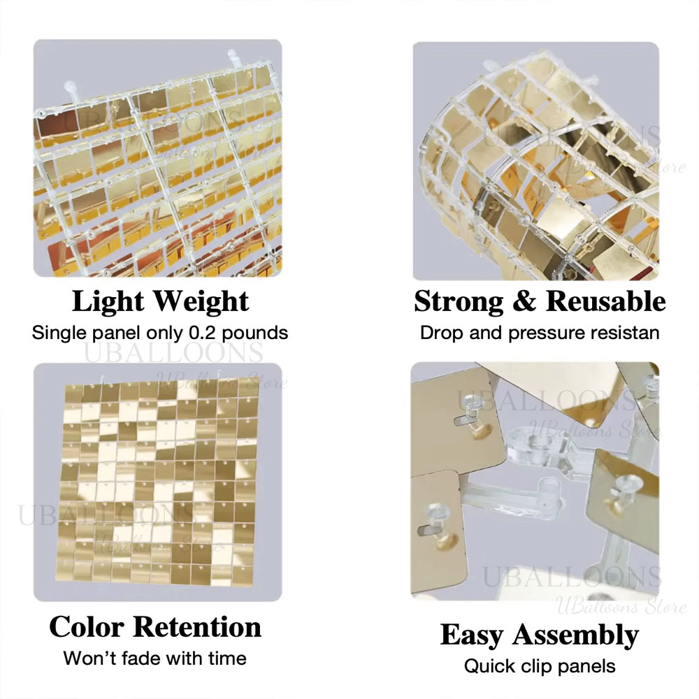 Matte Beige Gold Shimmer Sequi - đánh giá và giá Sequin Fabric Panel