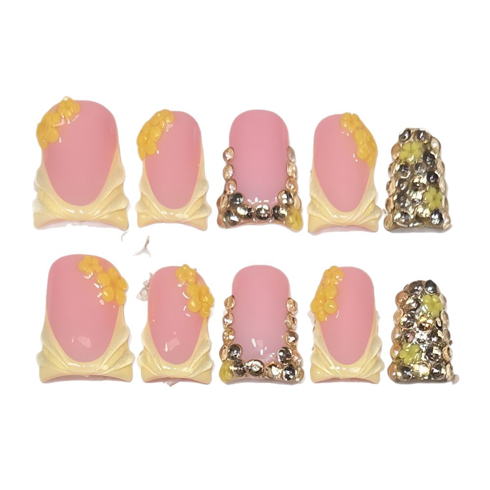 10pcs high-end Sweet Dopamine  - đánh giá và giá Embroidery Embellishments